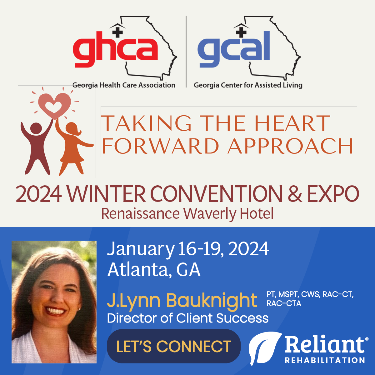 Reliant Rehabilitation 2024 GHCA Winter Convention and Expo