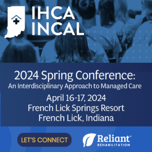 Graphic with information about IHCA/INCAL 2024 Spring Conference