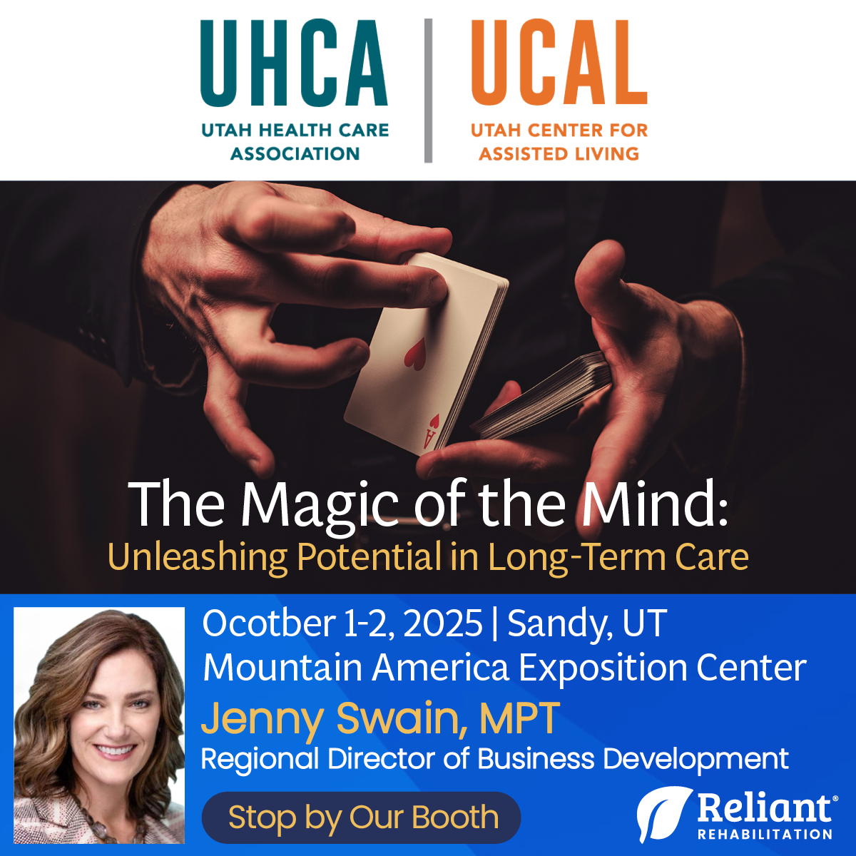 We’re excited to be part of the UHCA & UCAL Fall Conference on October 1–2, 2025 at the Mountain America Exposition Center in Sandy, Utah.